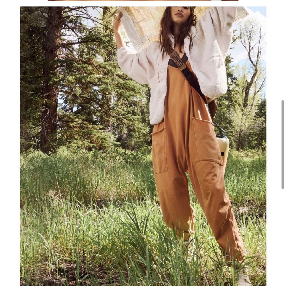 Free People Movement | Hot Shot Onesie | Toasted Coconut